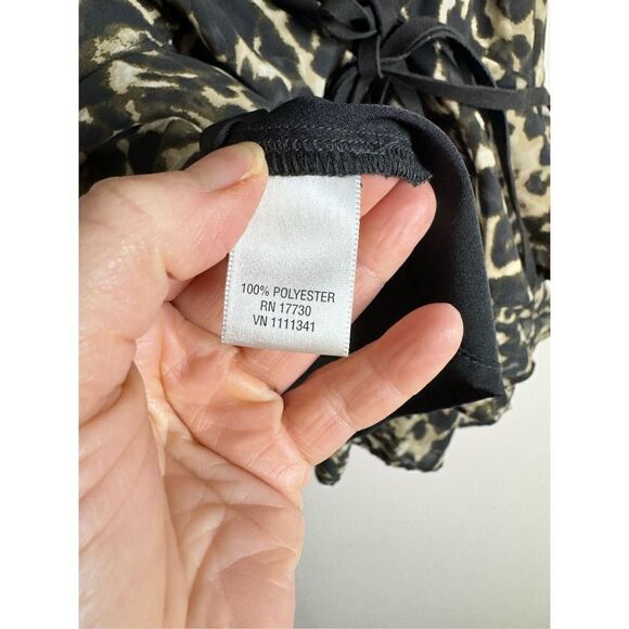 Converse One Star Leopard Print Y2K Dress Sz M - Picture 6 of 6